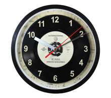 Load image into Gallery viewer, Arrested Development "Mr. Wendal" Record Clock 45rpm Recycled Vinyl