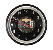 Load image into Gallery viewer, Bon Jovi "Something For The Pain" Record Clock 45rpm Recycled Vinyl