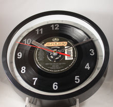 Load image into Gallery viewer, Bon Jovi "Something For The Pain" Record Clock 45rpm Recycled Vinyl
