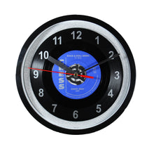 Load image into Gallery viewer, Chuck Berry "Rock & Roll Music" Record Clock 45rpm Recycled Vinyl
