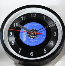 Load image into Gallery viewer, Chuck Berry "Rock & Roll Music" Record Clock 45rpm Recycled Vinyl