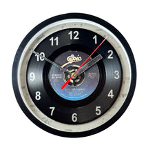 Load image into Gallery viewer, The Clash "Rock The Casbah" Record Clock 45rpm Recycled Vinyl
