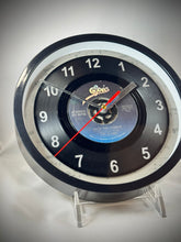 Load image into Gallery viewer, The Clash "Rock The Casbah" Record Clock 45rpm Recycled Vinyl