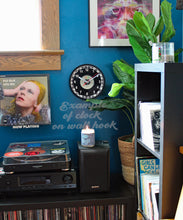 Load image into Gallery viewer, Aerosmith "Angel" Record Clock 45rpm Recycled Vinyl