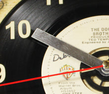 Load image into Gallery viewer, The Doobie Brothers "Real Love" Record Clock 45rpm Recycled Vinyl