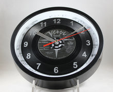 Load image into Gallery viewer, Ella Fitzgerald "It's All Right With Me" Record Clock 45rpm Recycled Vinyl