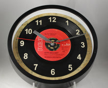 Load image into Gallery viewer, Elvis Presley "Bossa Nova Baby" Record Clock 45rpm Recycled Vinyl