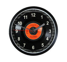 Load image into Gallery viewer, Joe Jackson "Steppin' Out" Record Clock Recycled Vinyl 45rpm