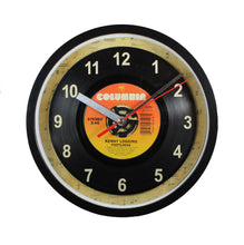 Load image into Gallery viewer, Kenny Loggins "Footloose" Record Clock 45rpm Recycled Vinyl