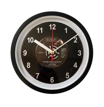 Load image into Gallery viewer, Lita Ford "Kiss Me Deadly" Record Clock 45rpm Recycled Vinyl Record Wall Clock One Of A Kind