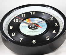 Load image into Gallery viewer, Lynyrd Skynyrd "What's Your Name" Record Clock 45rpm Recycled Vinyl