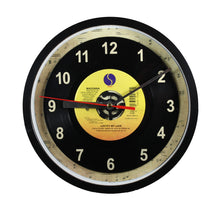 Load image into Gallery viewer, Madonna "Justify My Love" Record Clock 45rpm Recycled Vinyl