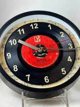 Load image into Gallery viewer, Queen "We Are The Champions" Record Clock 45rpm Recycled Vinyl