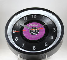 Load image into Gallery viewer, The Steve Miller Band "Abracadabra" Record Clock 45rpm Recycled Vinyl