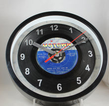 Load image into Gallery viewer, The Supremes "Where Did Our Love Go" Record Clock 45rpm Recycled Vinyl