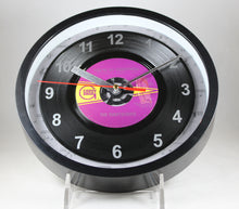 Load image into Gallery viewer, The Temptations "You're My Everything" Record Clock 45rpm Recycled Vinyl
