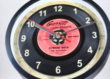 Load image into Gallery viewer, The Trashmen "Surfin' Bird" Record Clock 45rpm Recycled Vinyl