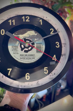 Load and play video in Gallery viewer, David Allan Coe "Ride 'Em Cowboy" Record Clock 45rpm Recycled Vinyl