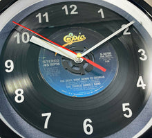 Load image into Gallery viewer, The Charlie Daniels Band "The Devil Went Down To Georgia" Record Clock 45rpm Recycled Vinyl