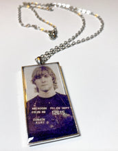 Load image into Gallery viewer, KURT COBAIN Mugshot Pendant Necklace