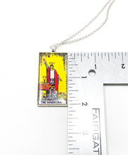 Load image into Gallery viewer, The Magician Tarot Card Pendant Necklace - Large