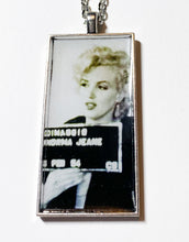 Load image into Gallery viewer, MARILYN MONROE Mugshot Pendant Necklace
