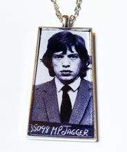 Load image into Gallery viewer, MICK JAGGER Mugshot Pendant Necklace