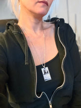 Load image into Gallery viewer, JANE FONDA Mugshot Pendant Necklace