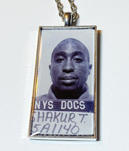 Load image into Gallery viewer, TUPAC SHAKUR Mugshot Pendant Necklace