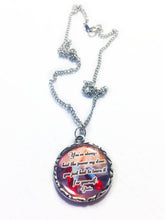 Load image into Gallery viewer, Wizard of Oz Ruby Slippers Charm Necklace