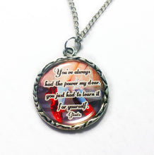 Load image into Gallery viewer, Wizard of Oz Ruby Slippers Charm Necklace