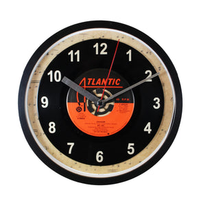 AC/DC "Danger" Record Clock 45rpm Recycled Vinyl