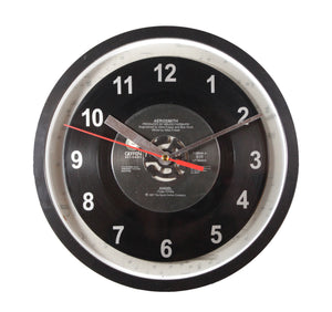 Aerosmith "Angel" Record Clock 45rpm Recycled Vinyl