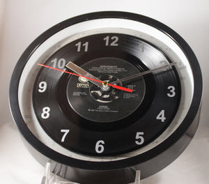Aerosmith "Angel" Record Clock 45rpm Recycled Vinyl