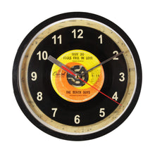 Load image into Gallery viewer, Beach Boys &quot;Why Do Fools Fall In Love&quot; Record Clock 45rpm Recycled Vinyl
