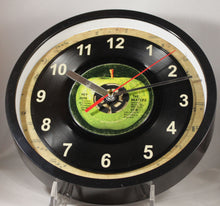 Load image into Gallery viewer, The Beatles &quot;Hey Jude&quot; Record Clock 45rpm Recycled Vinyl
