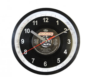 Bon Jovi "Livin' On A Prayer" Record Clock 45rpm Recycled Vinyl