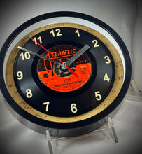 Load image into Gallery viewer, Crosby, Stills, Nash &amp; Young &quot;Ohio&quot; Record Clock 45rpm Recycled Vinyl Record Wall Clock One Of A Kind
