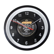 Load image into Gallery viewer, Def Leppard &quot;Pour Some Sugar On Me&quot; Record Clock 45rpm Recycled Vinyl
