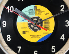 Load image into Gallery viewer, Depeche Mode &quot;Barrel Of A Gun&quot; Record Clock 45rpm Recycled Vinyl
