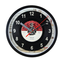 Load image into Gallery viewer, The Doors &quot;Touch Me&quot; Record Clock 45rpm Recycled Vinyl
