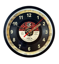 Load image into Gallery viewer, The Doors &quot;Touch Me&quot; Record Clock 45rpm Recycled Vinyl

