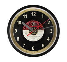 Load image into Gallery viewer, The Doors &quot;Hello, I Love You, Won&#39;t You Tell Me Your Name?&quot; Record Clock 45rpm Recycled Vinyl

