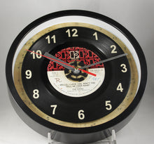 Load image into Gallery viewer, The Doors &quot;Hello, I Love You, Won&#39;t You Tell Me Your Name?&quot; Record Clock 45rpm Recycled Vinyl
