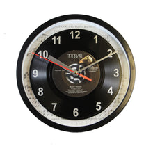 Load image into Gallery viewer, Elvis Presley &quot;Blue Moon&quot; Record Clock 45rpm Recycled Vinyl
