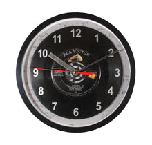Load image into Gallery viewer, Elvis Presley &quot;All Shook Up&quot; Record Clock 45rpm Recycled Vinyl
