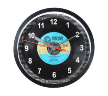Load image into Gallery viewer, Hank Williams &quot;Your Cheatin&#39; Heart&quot; Record Clock 45rpm Recycled Vinyl
