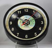 Load image into Gallery viewer, James Taylor "Steamroller" Record Clock 45rpm Recycled Vinyl
