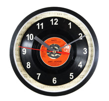 Load image into Gallery viewer, Janet Jackson &quot;Nasty&quot; Record Clock 45rpm Recycled Vinyl
