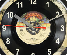 Load image into Gallery viewer, KISS &quot;Beth&quot; 45rpm Recycled Vinyl Record Wall Clock One Of A Kind
